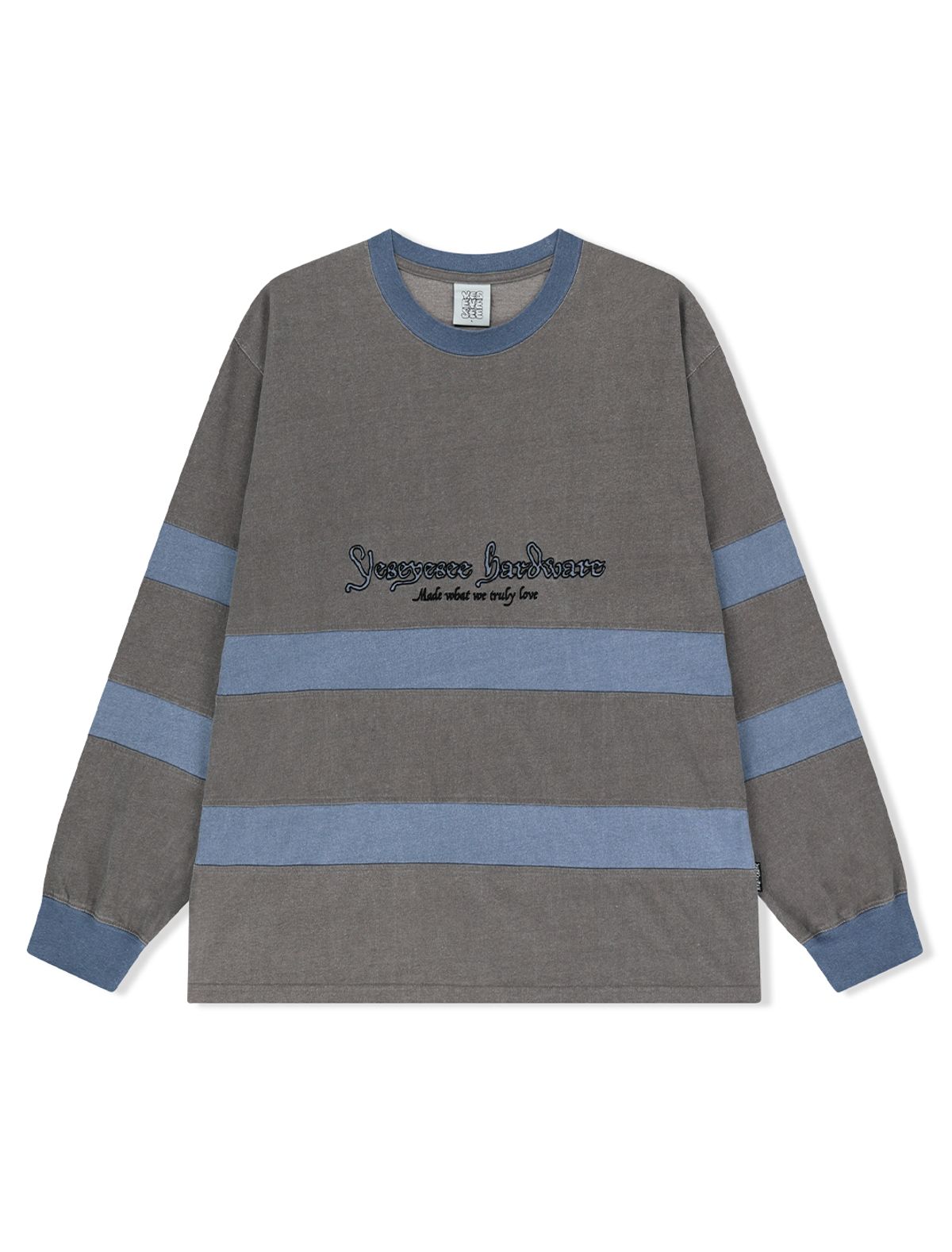 예스아이씨(YESEYESEE) Pigment Stripe L/S Brown