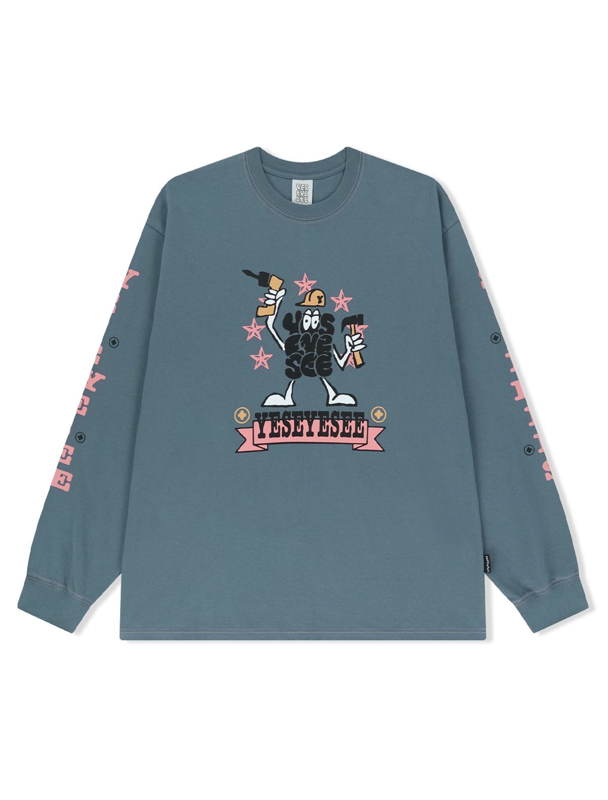 예스아이씨(YESEYESEE) Y.E.S Supplies L/S Smoky Blue