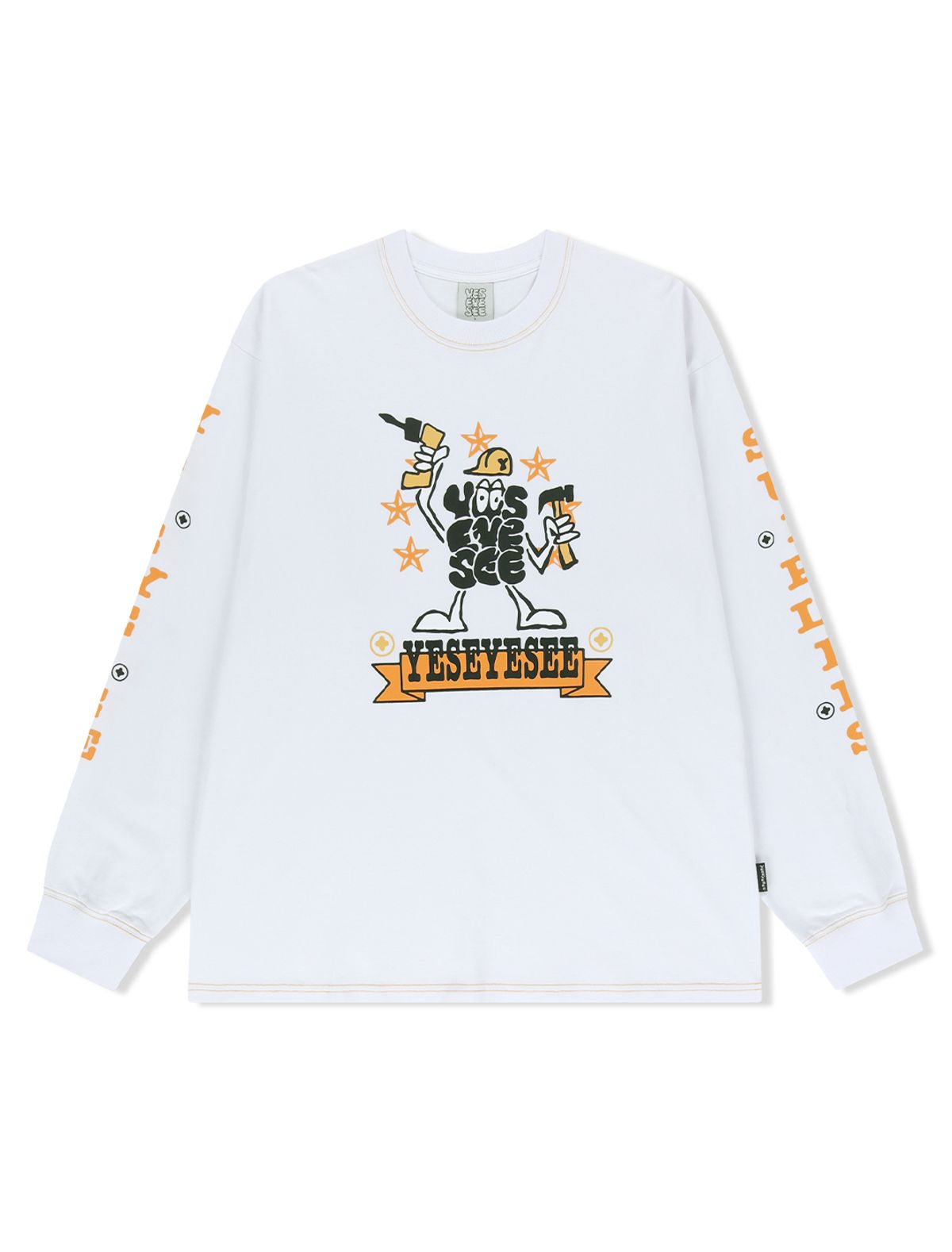 예스아이씨(YESEYESEE) Y.E.S Supplies L/S White