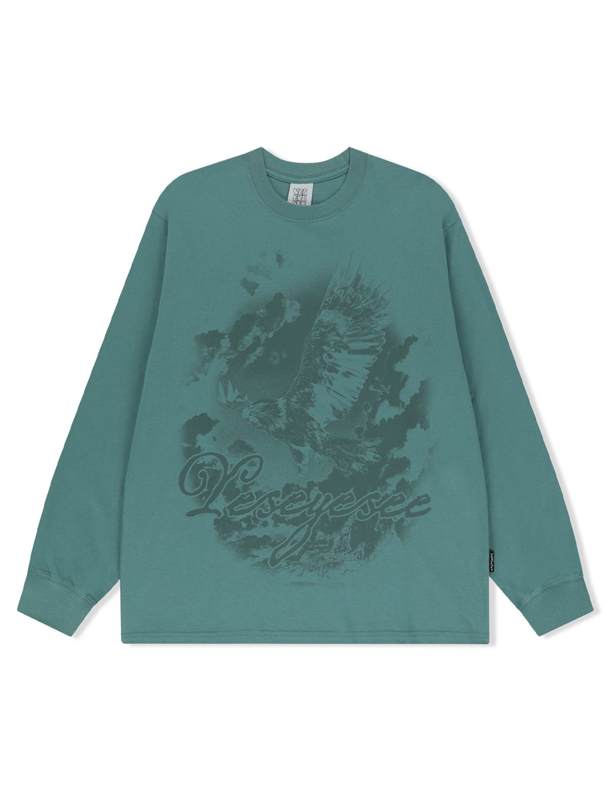 예스아이씨(YESEYESEE) Flying Eagle L/S Teal