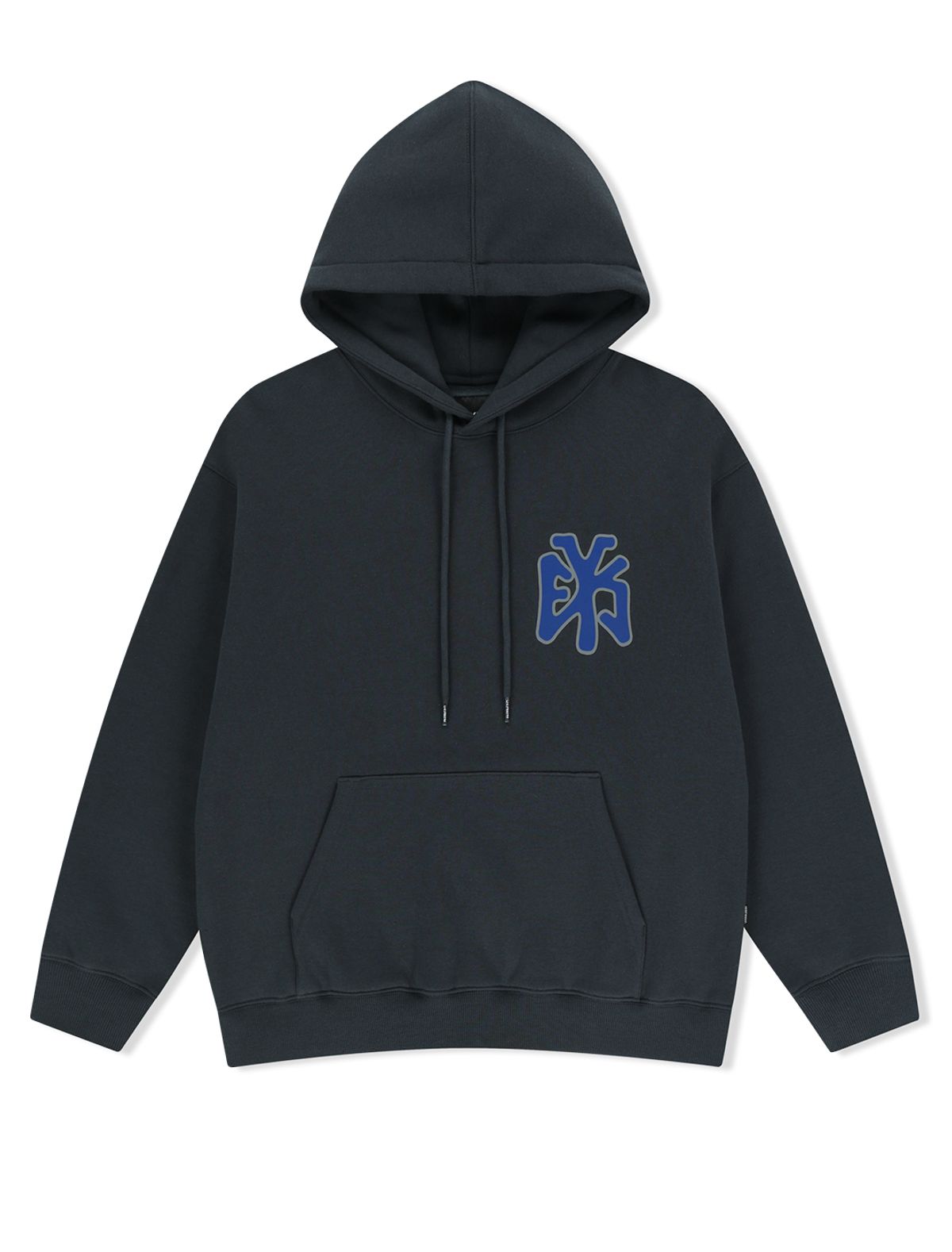 예스아이씨(YESEYESEE) Y.E.S Athlete Logo Hoodie Charcoal