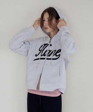 [THE H] 클래식 후드집업_Melange