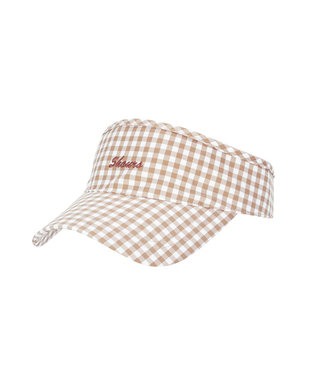파이브아워스(5HOURS) Gingham Check SUNVISOR _ BEIGE