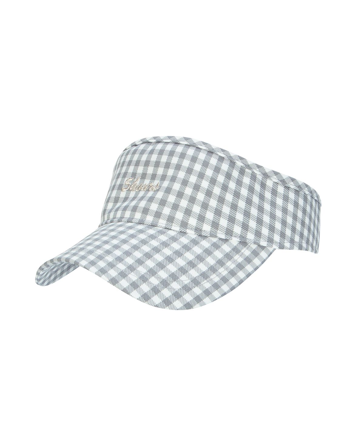 파이브아워스(5HOURS) Gingham Check SUNVISOR _ GREY