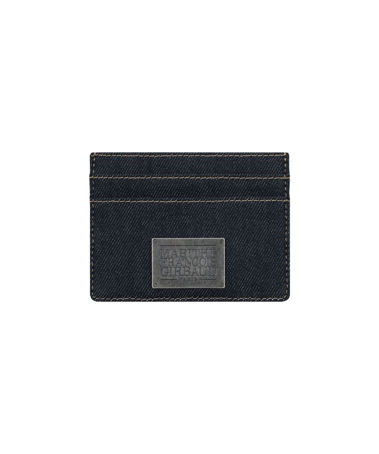 CLASSIC LOGO CARD WALLET indigo