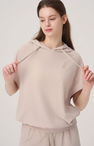 골지 반팔 후드맨투맨 HTWTP5I02T