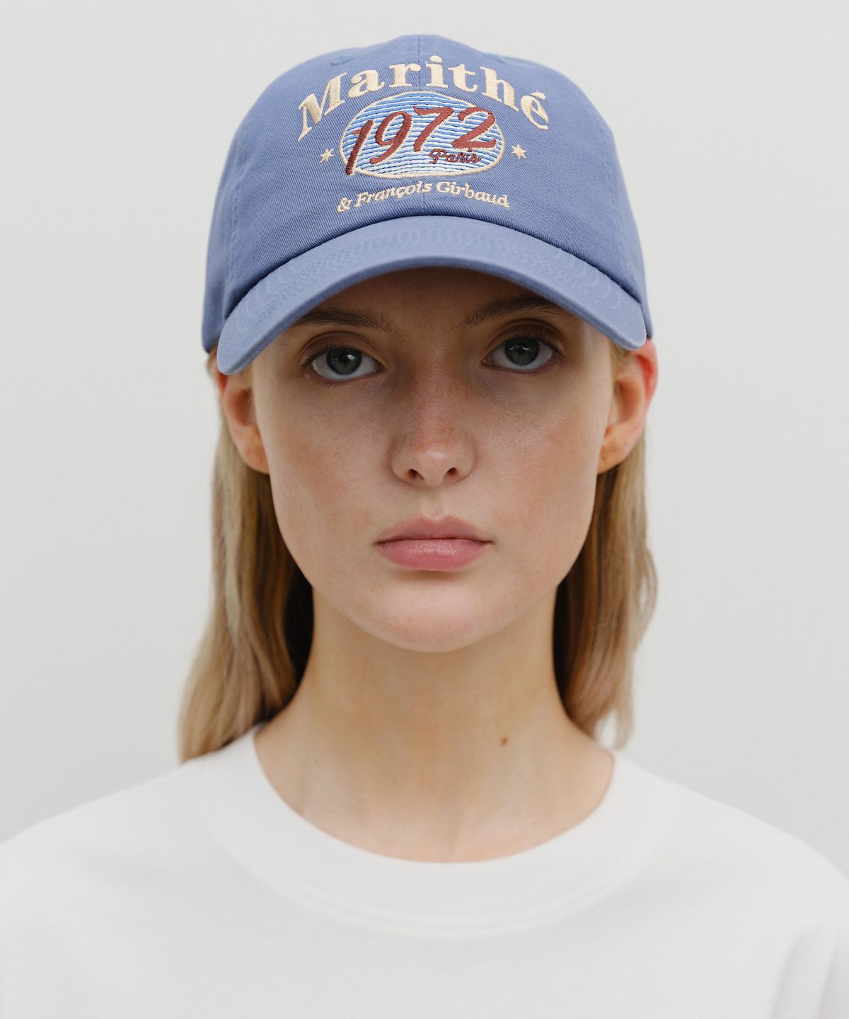 마리떼 프랑소와 저버(MARITHÉ + FRANҪOIS GIRBAUD) ELLIPSE GRAPHIC CAP dark blue