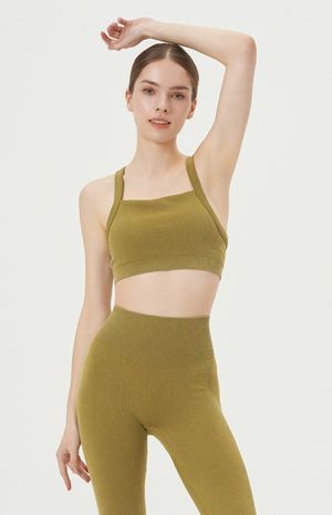 심리스 피그먼트 골지 브라탑 HTWTB5I09T