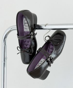 SQUARE TOE TWO STRAP MARYJANES(4CM) - 5 colors