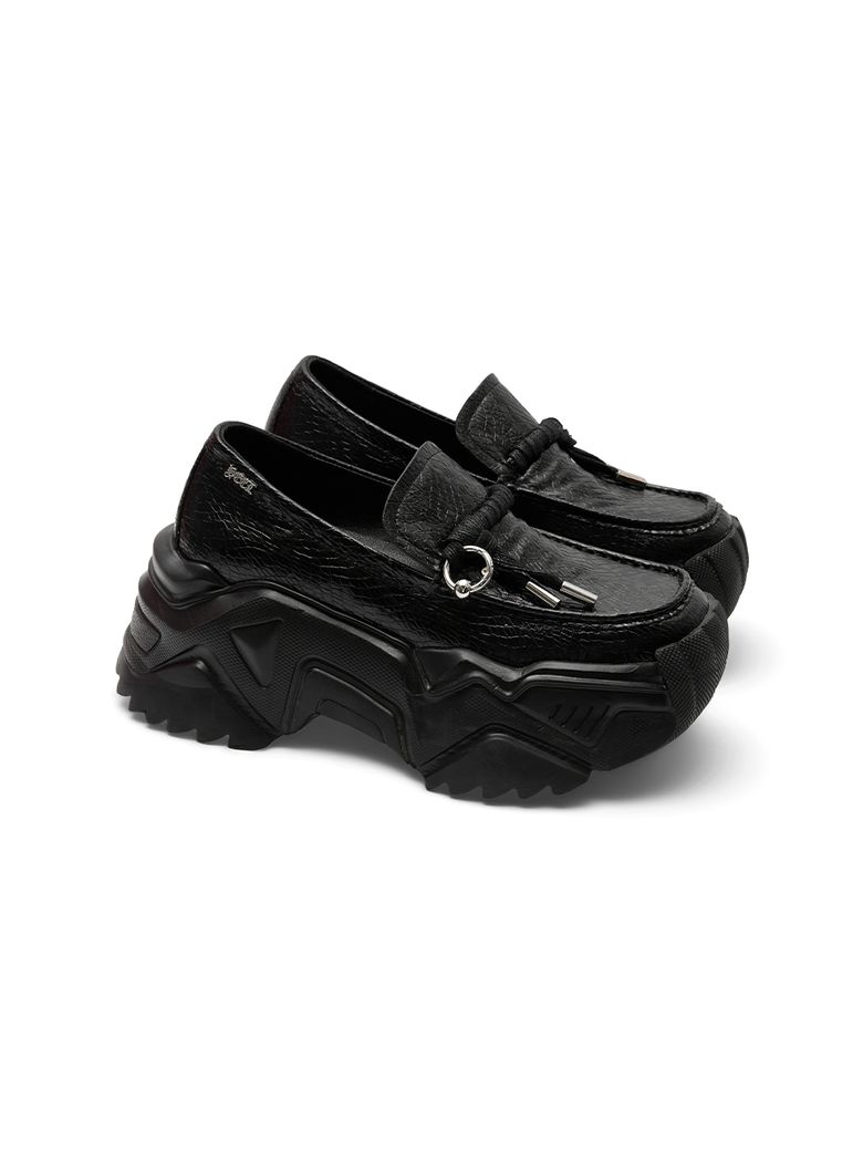 YEEL PLATFORM LOAFER BLACK