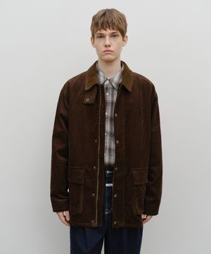 CORDUROY HUNTING JACKET brown
