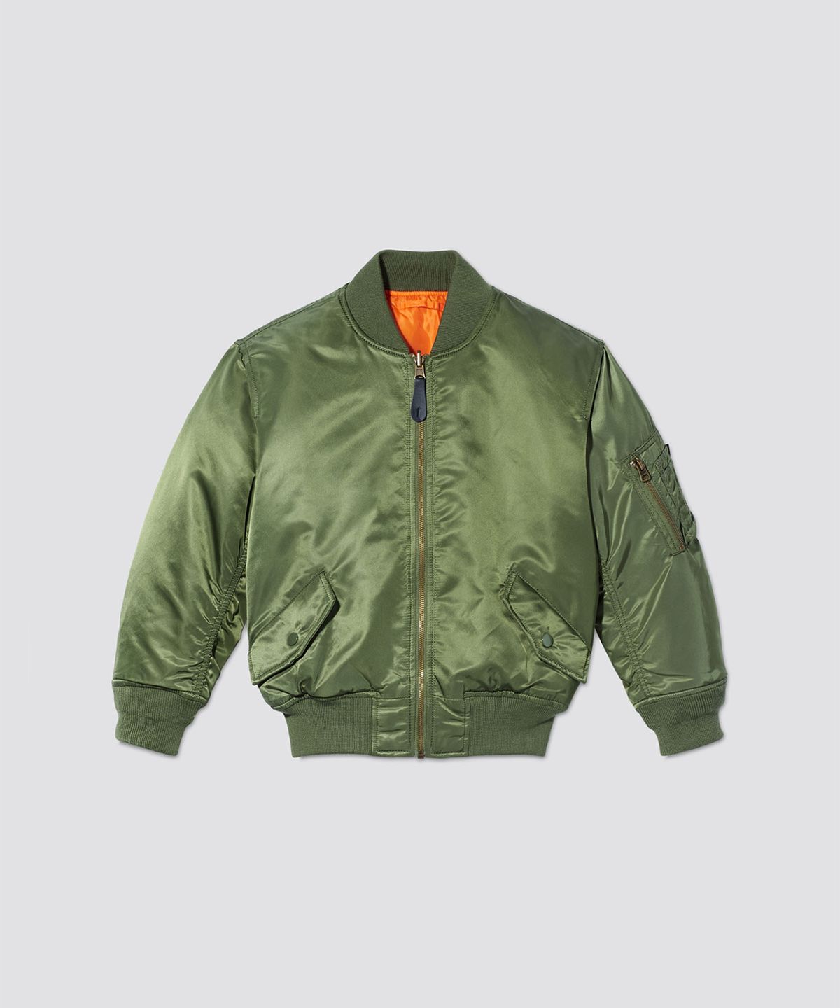 알파 인더스트리 키즈(ALPHA INDUSTRIES KIDS) 키즈 MA-1 자켓 세이지