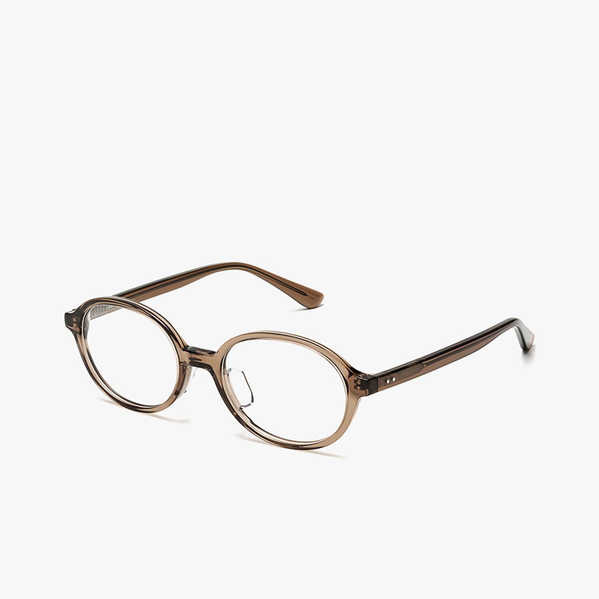 룩옵티컬(LOOKOPTICAL) [DUNN] 오벌 뿔테 안경테(LC5964 330 53)