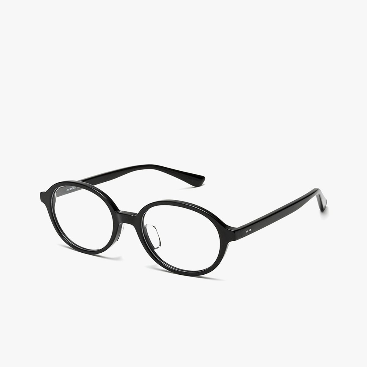 룩옵티컬(LOOKOPTICAL) [DUNN] 오벌 뿔테 안경테(LC5964 110 53)