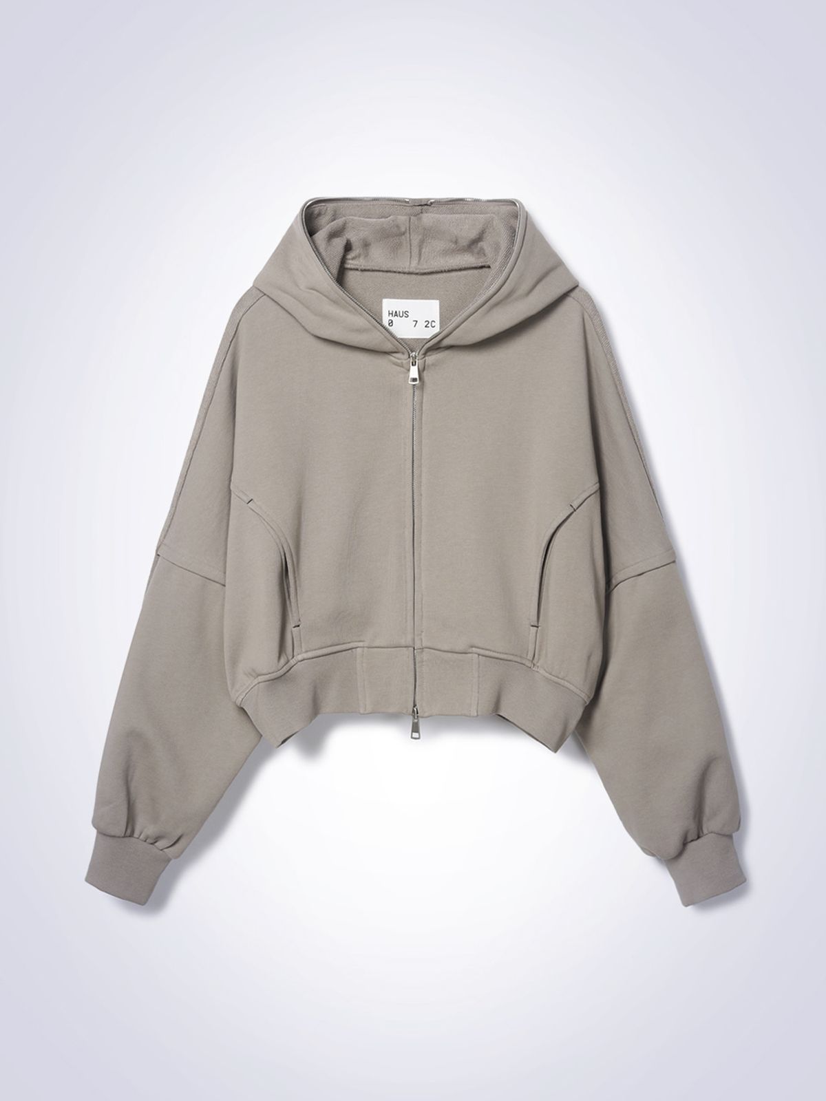 하우스공칠이씨(HAUS072C) ZIP HOODIE JACKET LIGHT BROWN