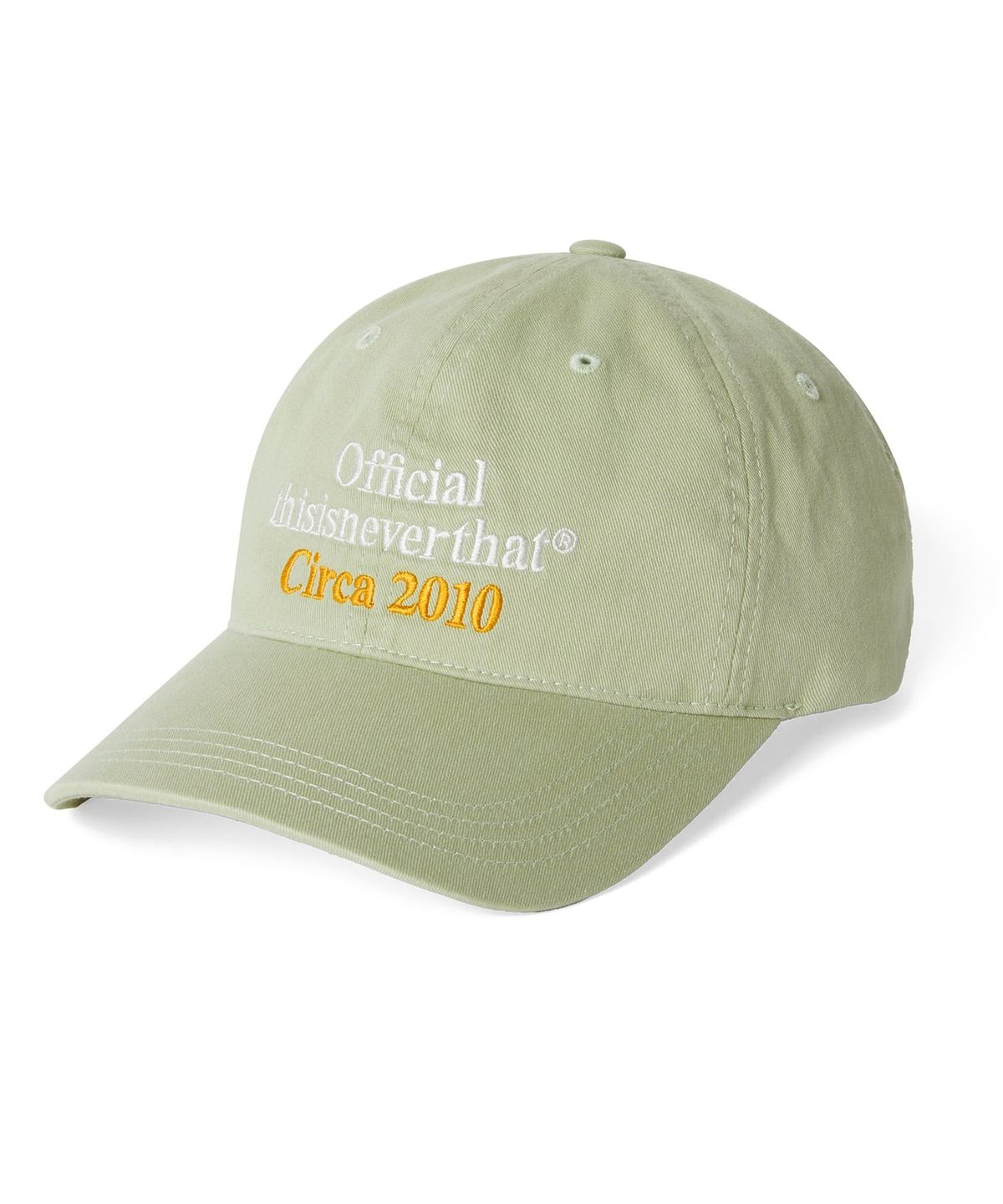 디스이즈네버댓(THISISNEVERTHAT) Times Cap Light Green