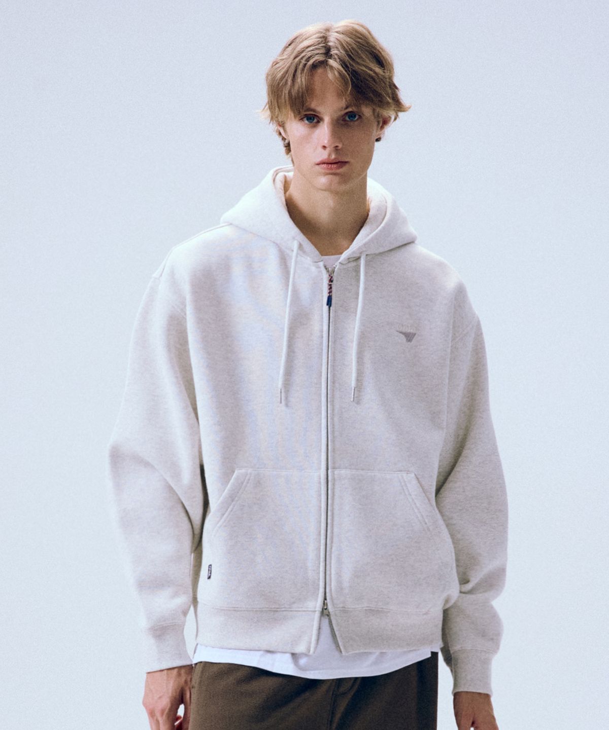 골라(GOLA) SWEAT ZIP HOODIE [OATMEAL]
