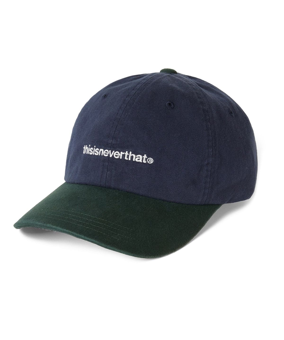디스이즈네버댓(THISISNEVERTHAT) T-Logo Cap Navy/Green