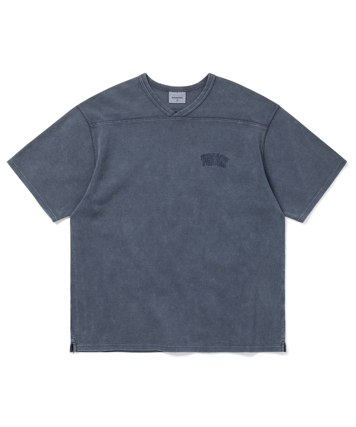 디스이즈네버댓(THISISNEVERTHAT) Waffle Rugby Tee Deep Water
