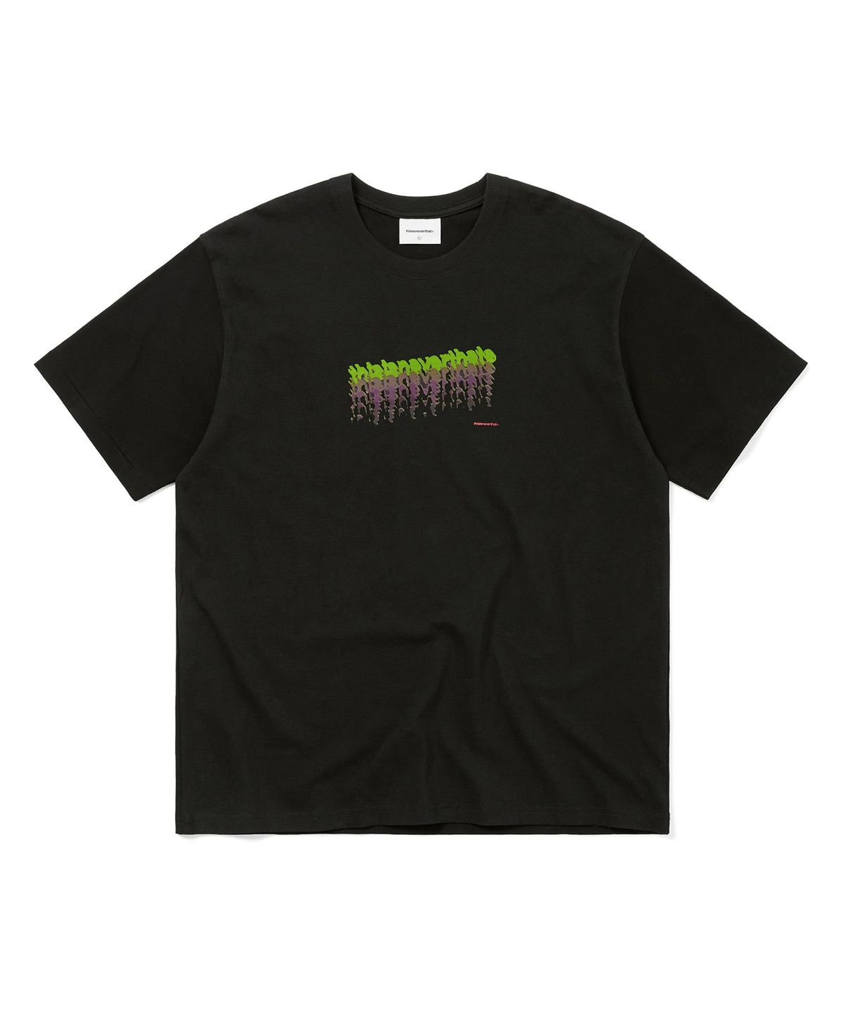 디스이즈네버댓(THISISNEVERTHAT) Ambiguous Logo Tee Black