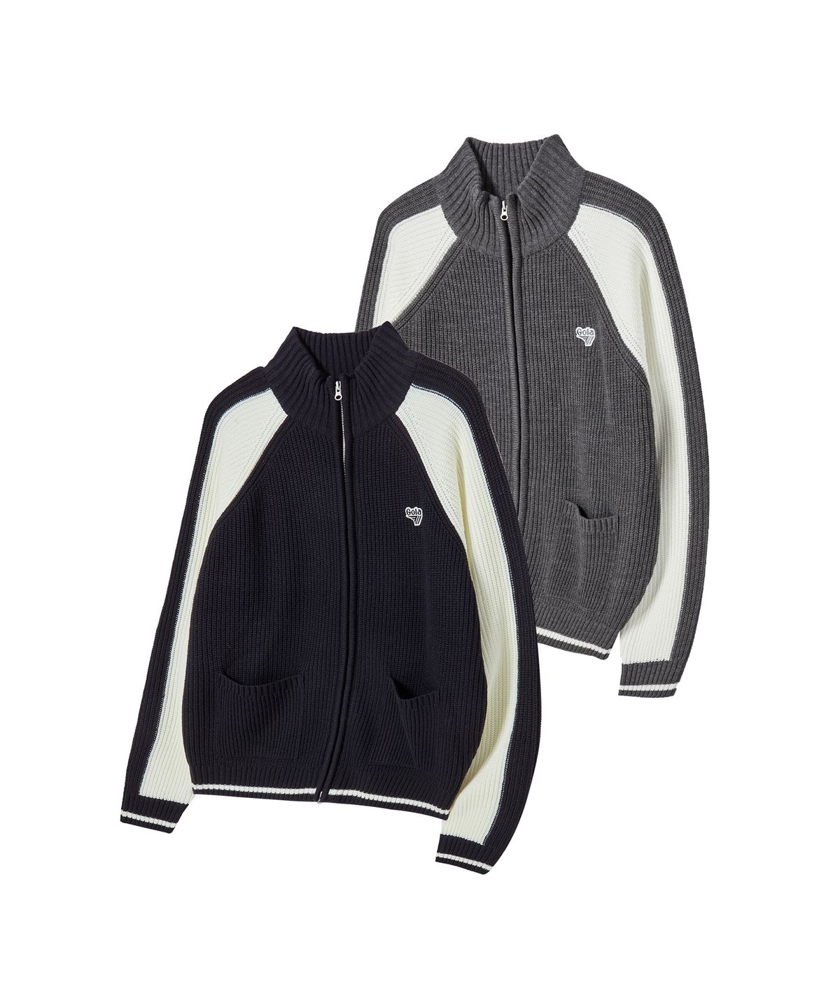 골라(GOLA) UNION JACK KNIT ZIP-UP [5 COLOR]
