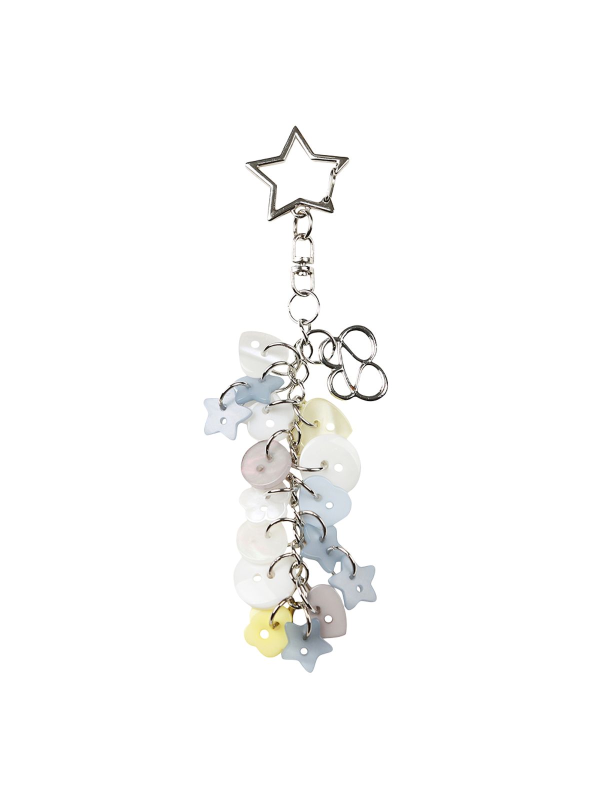 뚜오미오(TUOMIO) BUTTON MIXED KEYRING [MULTI]