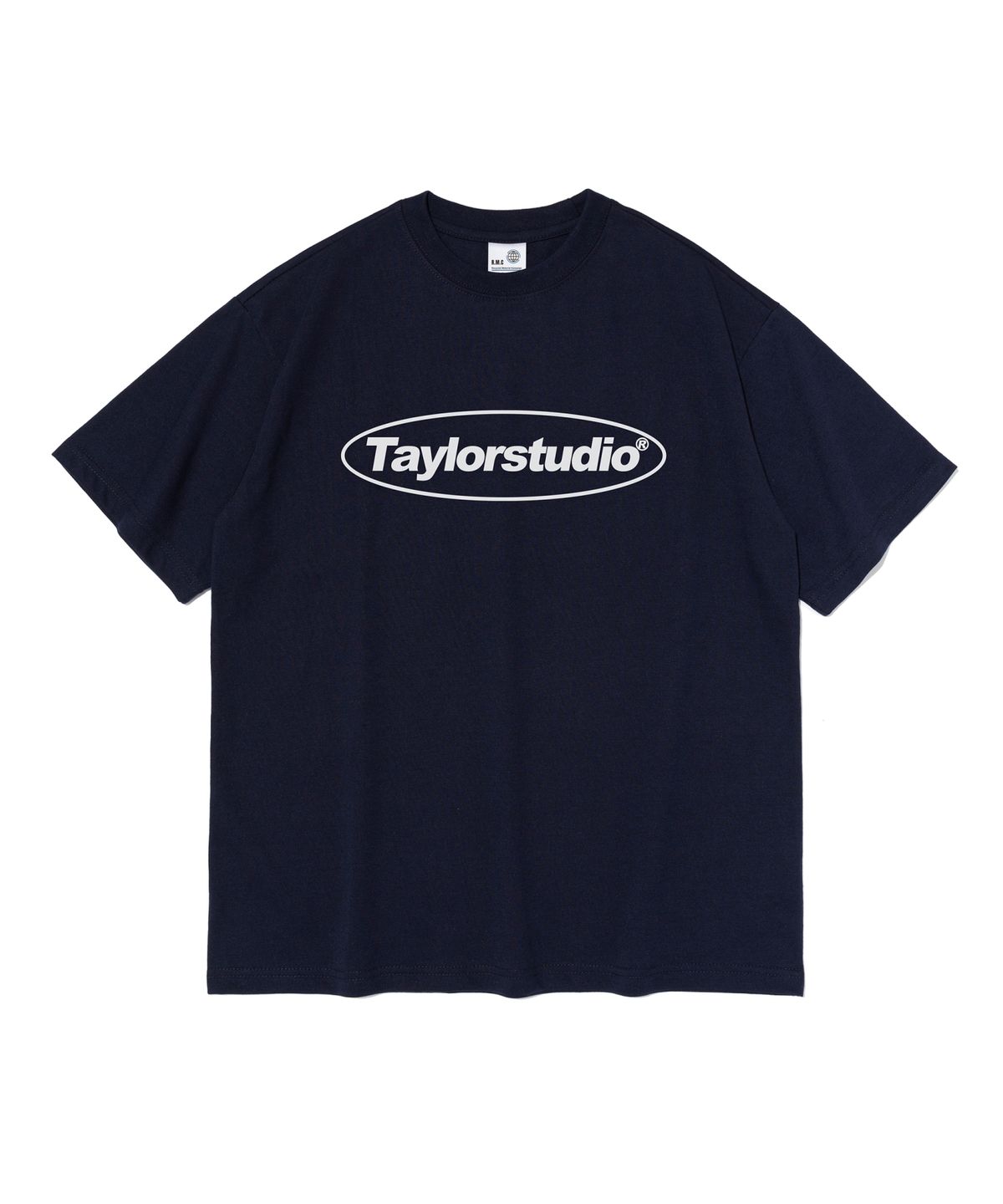 테일러 스튜디오(TAILOR STUDIO) CK 로고 반팔 티셔츠 (네이비)