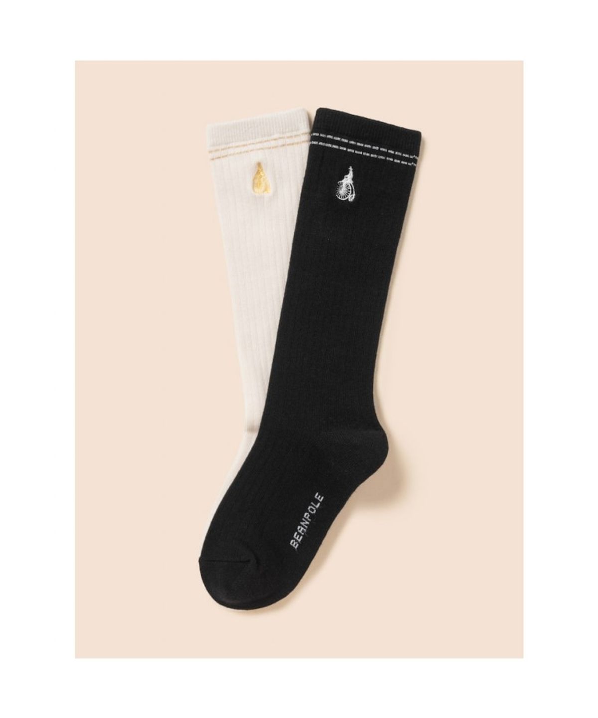 빈폴 키즈(BEANPOLE KIDS) 여아 반타이즈 2족 세트  아이보리 (BI58KTG010) (BI58KTG010)