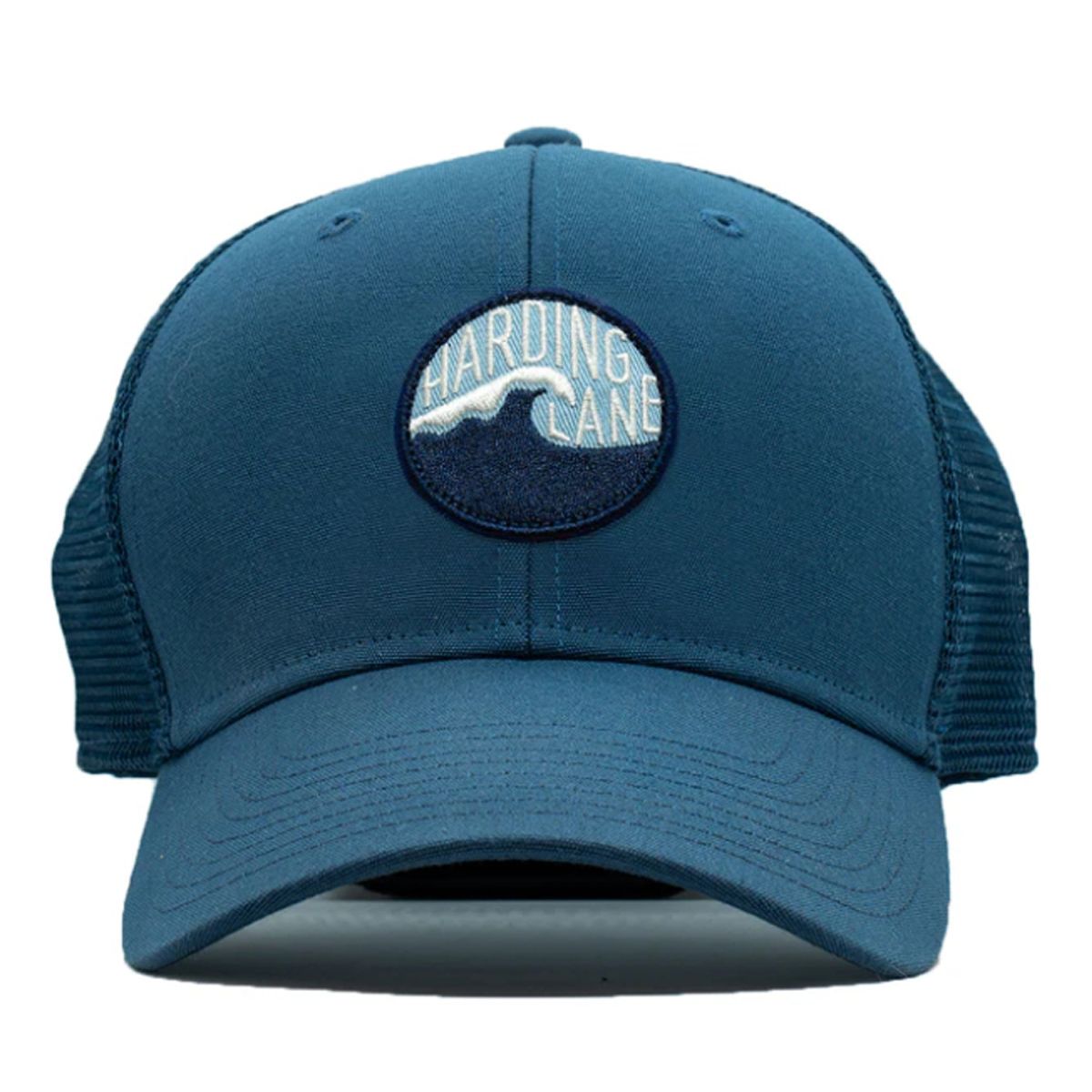 하딩레인(HARDING-LANE) Adult`s Hats Wave Trucker Hat - Recycled Faded Navy