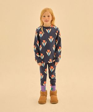 튤립 올오버 데일리 셋업_네이비