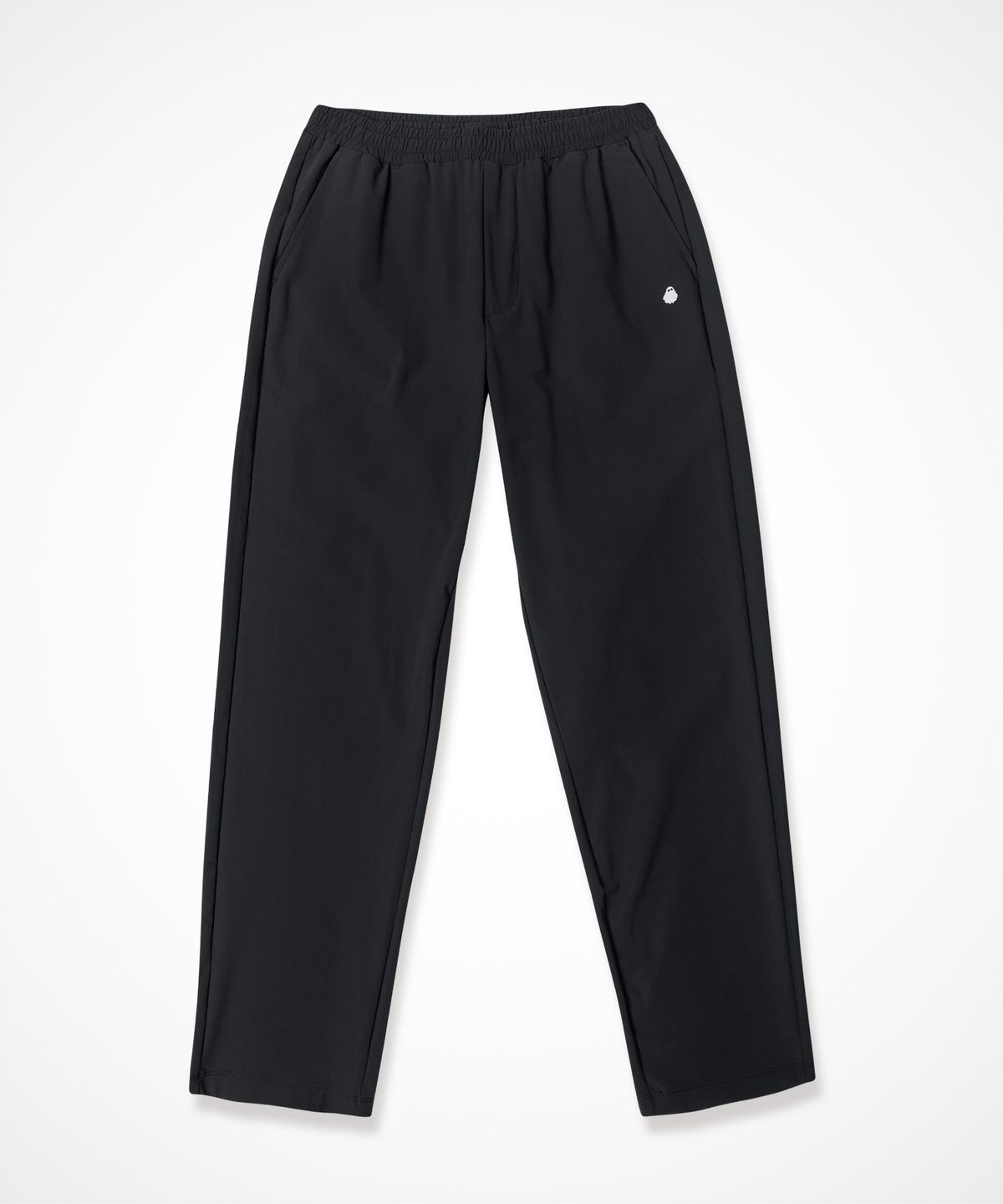 하이퍼리트(HYPERREET) 쿨텐션 트리코트 스트레이트 핏 팬츠 [매트 블랙]