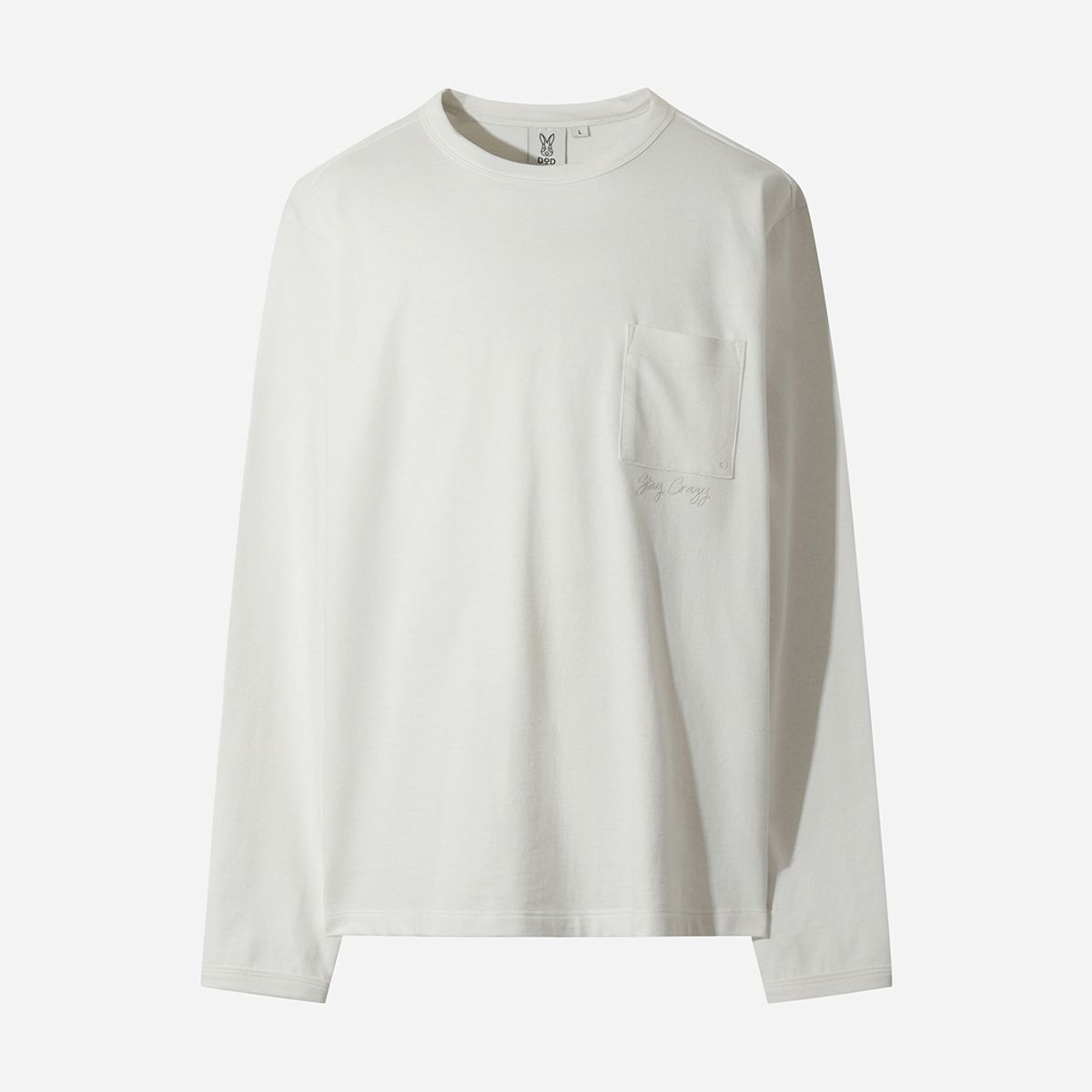 디오디(DOD) 에센셜 포켓 롱 티셔츠(OFF WHITE 2)
