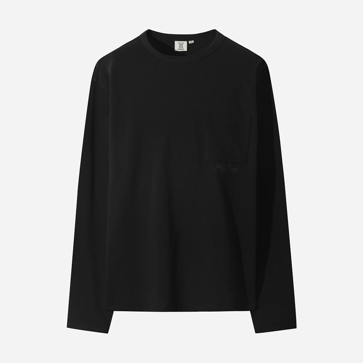 디오디(DOD) 에센셜 포켓 롱 티셔츠(BLACK)