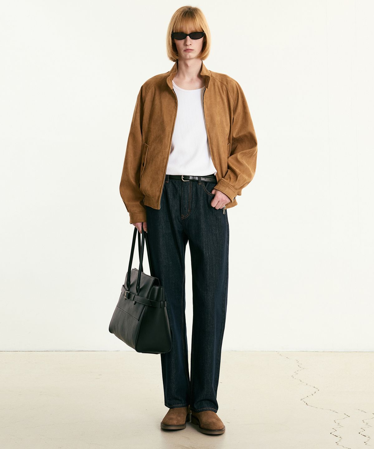 티엔지티(TNGT) Straight Fit Denim Pants (Raw Indigo) TNPA5F108N2