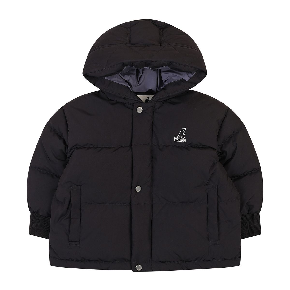 캉골키즈(KANGOL KIDS) [베이비] 푸퍼 덕 다운 점퍼 RD 0964 블랙