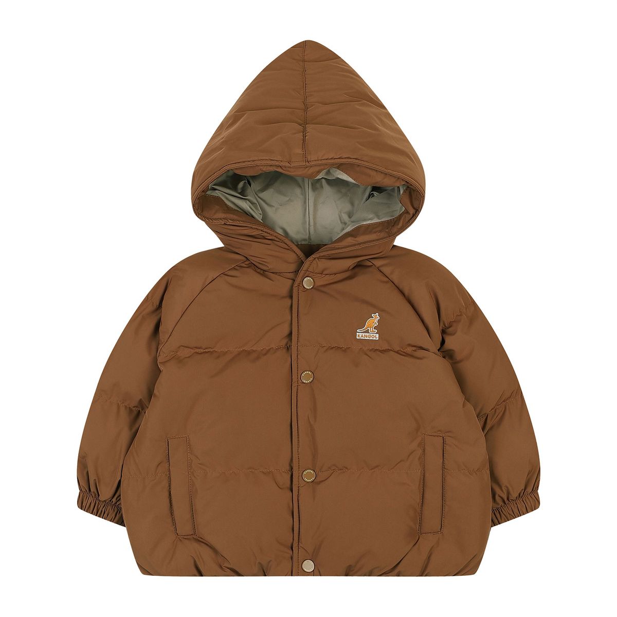 캉골키즈(KANGOL KIDS) [베이비] 웰론 헤비 점퍼 RD 0963 브라운