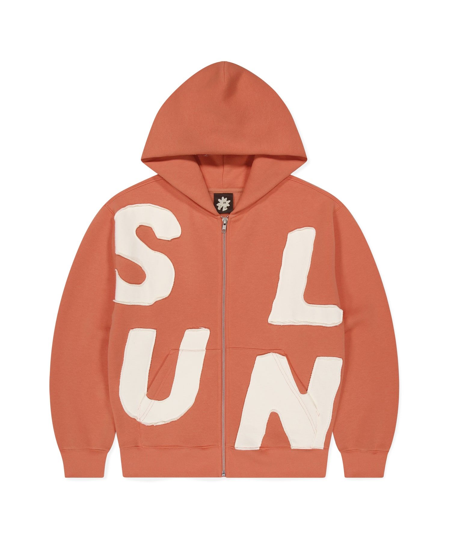 トップス SUNLOVE Capital Brushed Zip Up Hoodie MUSINSA | SUNLOVE Capital Brushed Zip Up Hoodie Orange