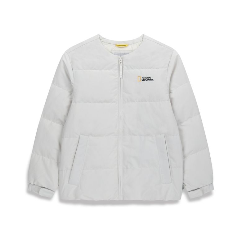 K254UDW970 헤론 경량 구스 다운 점퍼 CRYSTAL BEIGE