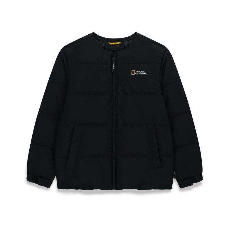 K254UDW970 헤론 경량 구스 다운 점퍼 CARBON BLACK