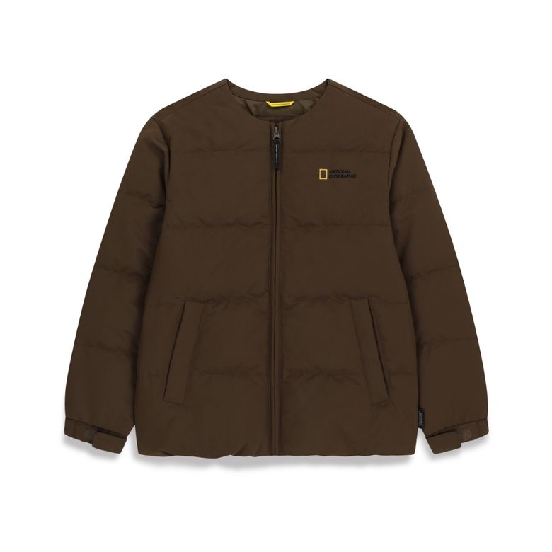 K254UDW970 헤론 경량 구스 다운 점퍼 BROWN