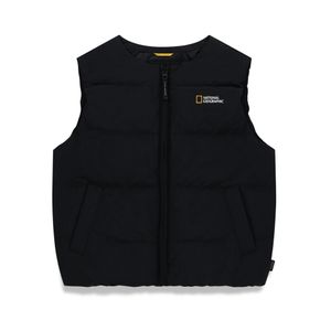 K254UDV910 헤론 경량 구스 다운 베스트 CARBON BLACK