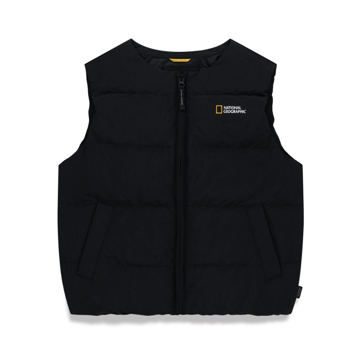 내셔널지오그래픽 키즈(NATIONAL GEOGRAPHIC KIDS) K254UDV910 헤론 경량 구스 다운 베스트 CARBON BLACK