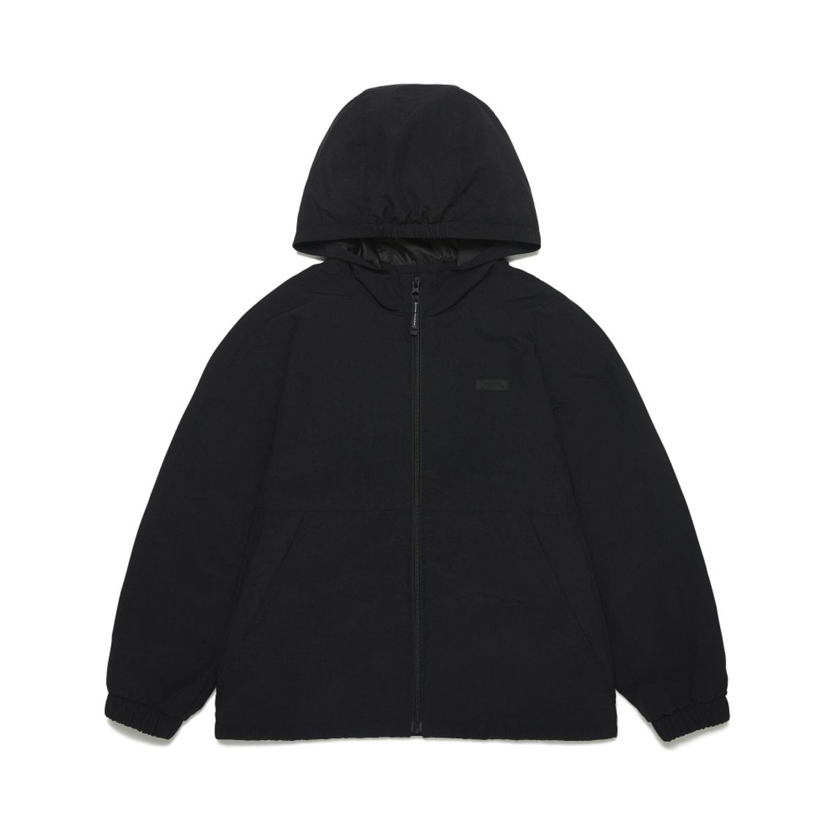 내셔널지오그래픽 키즈(NATIONAL GEOGRAPHIC KIDS) K253UJP930 컬러블럭 바람막이 점퍼 CARBON BLACK