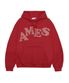 BIG TYPO HOODIE RED