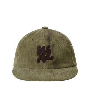 Tie Dye Corduroy Camp Cap - GREEN