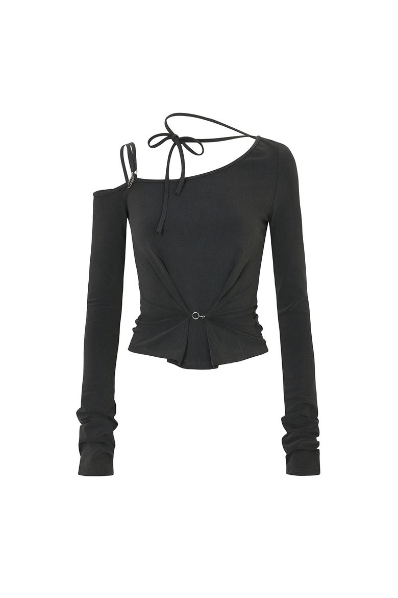 RUBY HOOK LONG SLEEVE charcoal