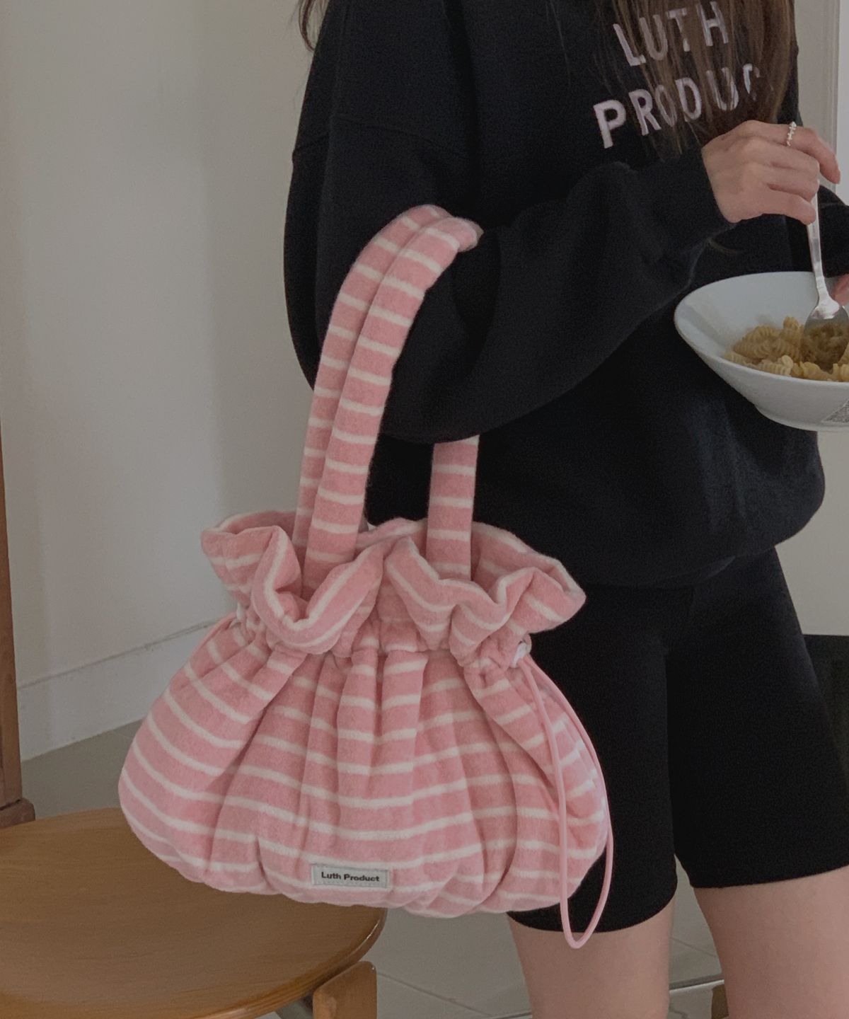 루스프로덕트(LUTHPRODUCT) Terry Drawstring Bag