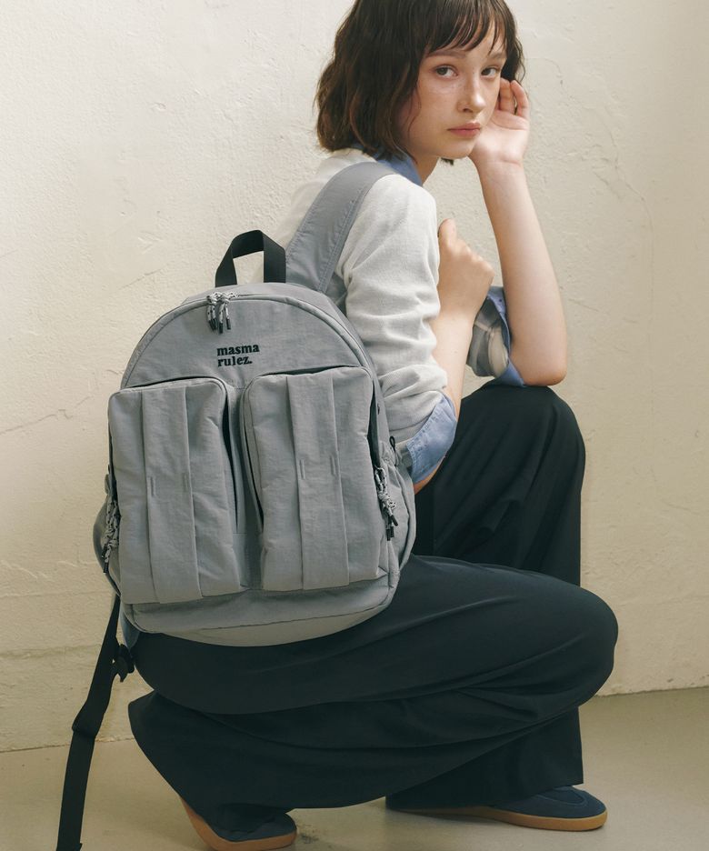 mini ver. Glove backpack_Pale blue