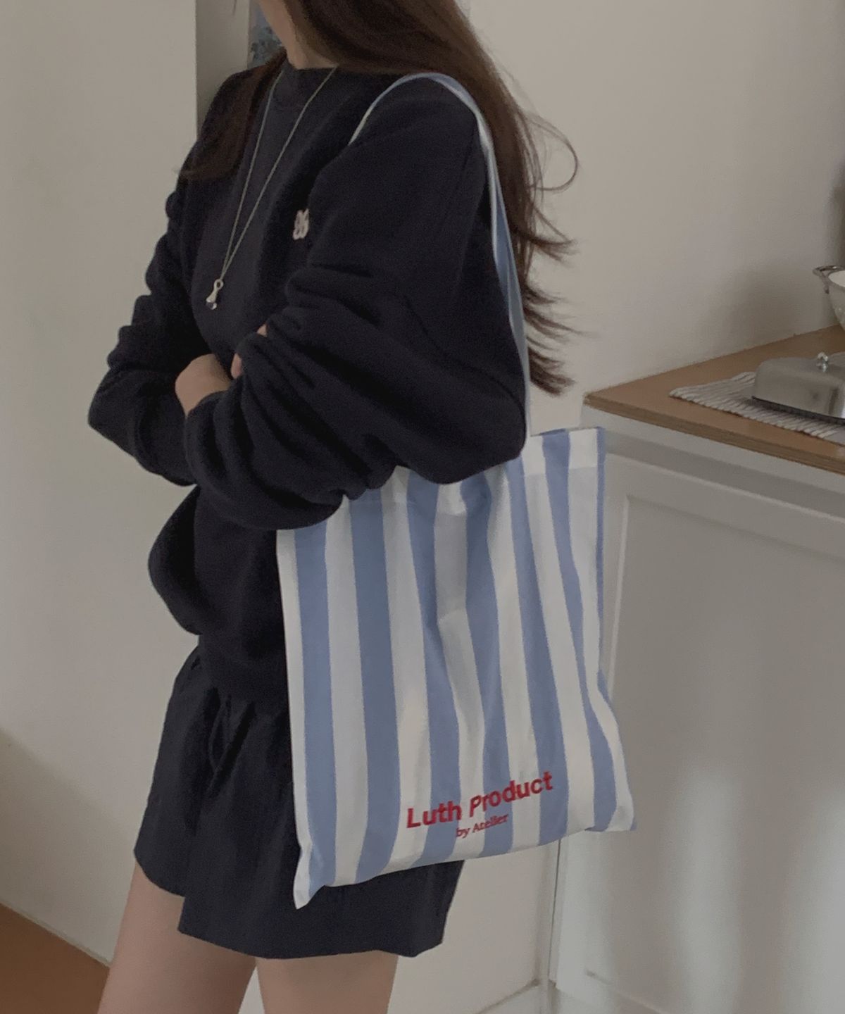 루스프로덕트(LUTHPRODUCT) Stripe Eco Bag
