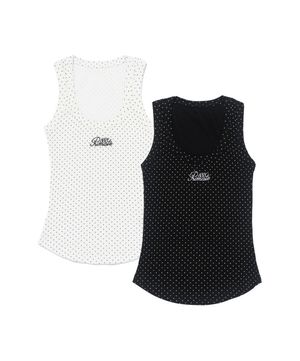 PIXY 여성 도트 나시 2 COLORS